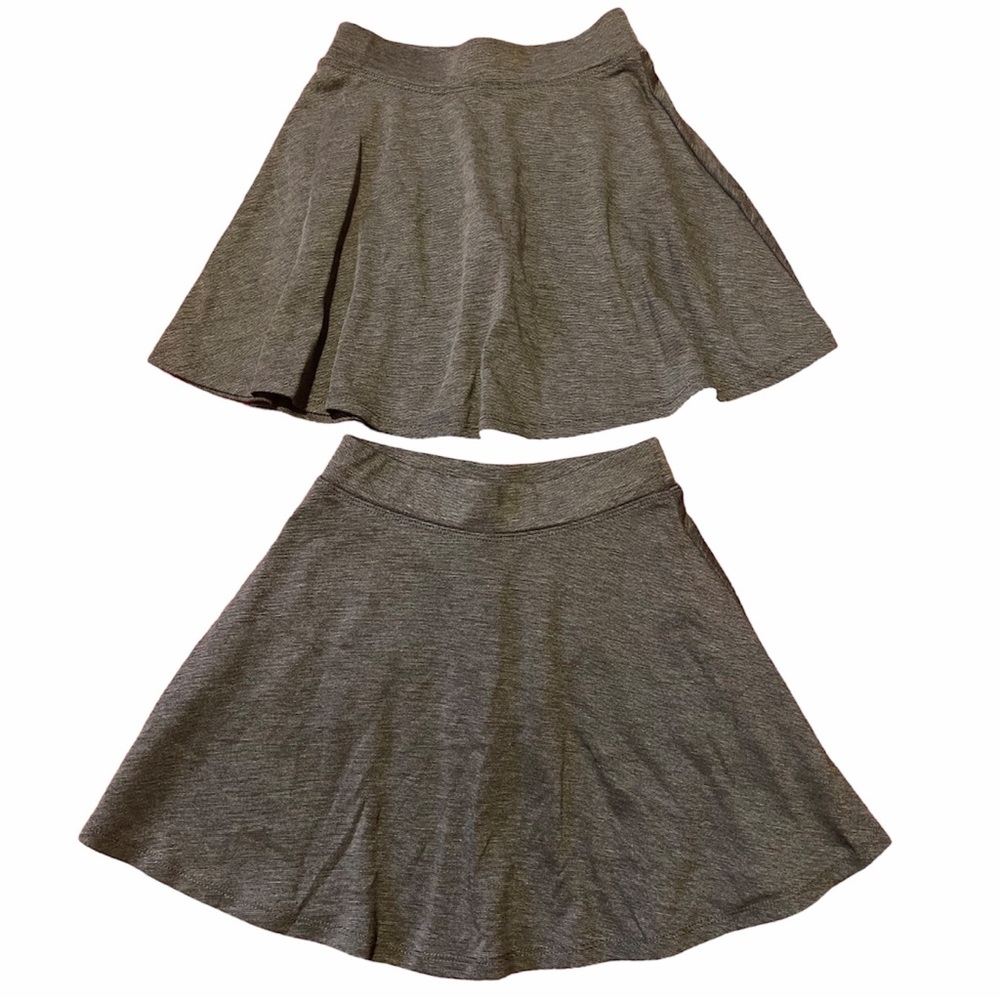 2 Girls Uniform Ponte Knit Skort 5-6 Years
